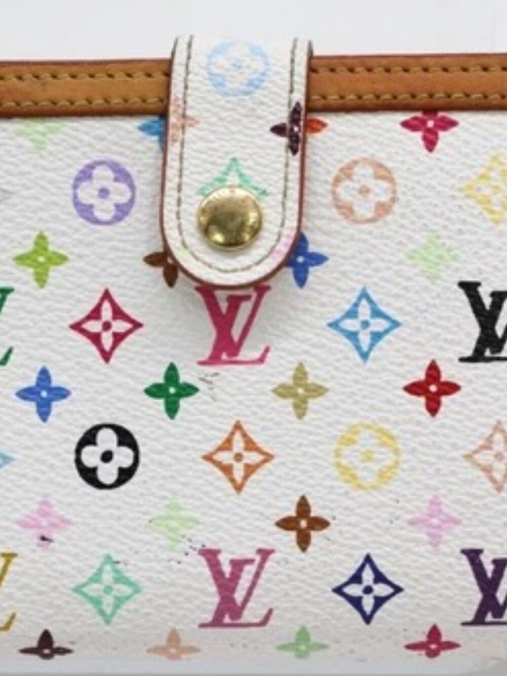 Louis Vuitton x Takashi Murakami Monogram Multicolor Portefeuille Wallet